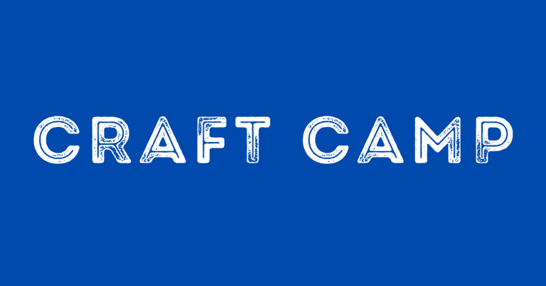CraftCamp - A dads camping group logo