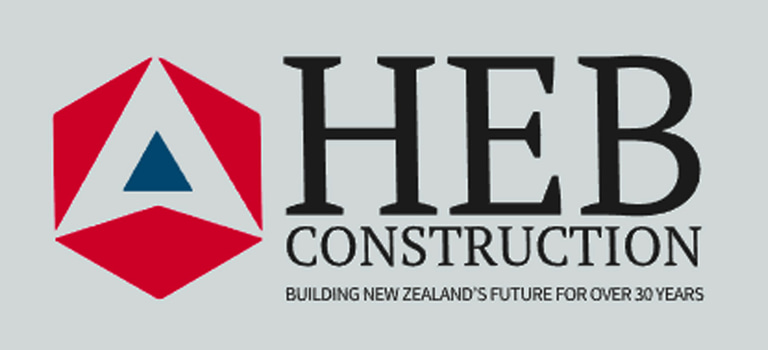 HEB CONSTRUCTION logo