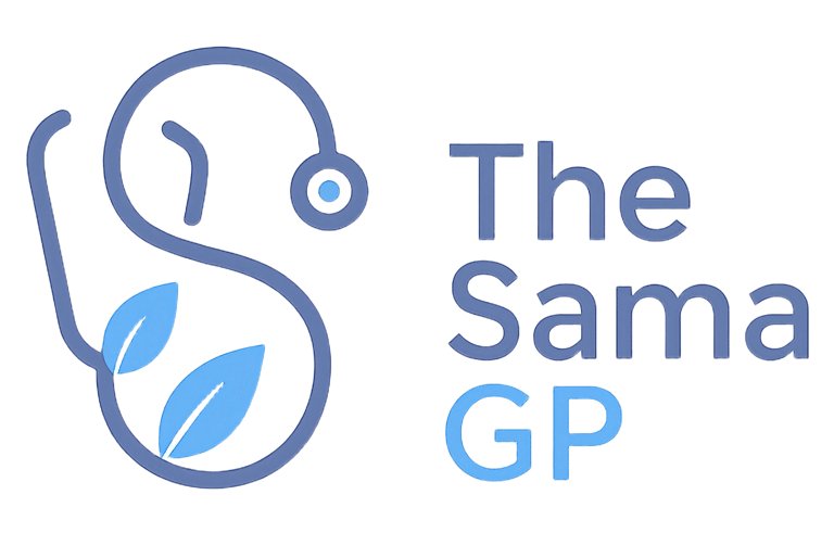 The Sama GP logo