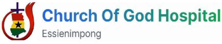 Church Of God Hospital, Essienimpong logo