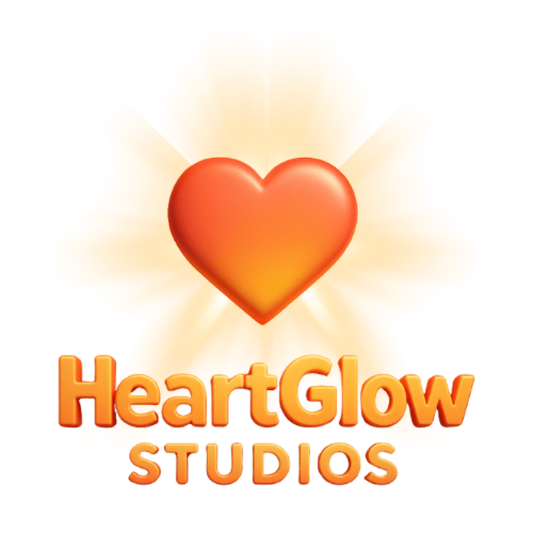 HeartGlow Studios logo