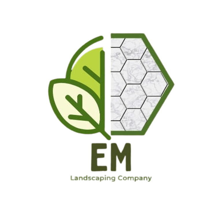 EM Landscaping Service logo