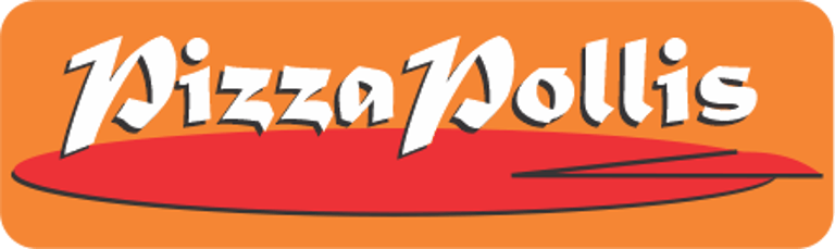 PizzaPollis Pizza, Chicken and Potatoes logo