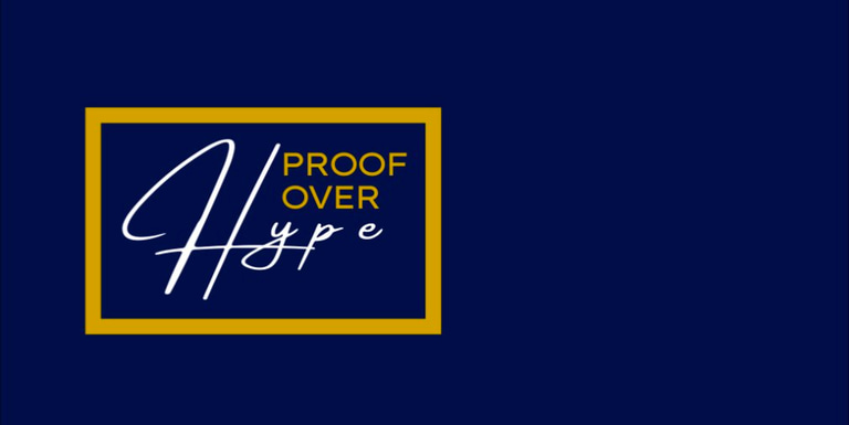 Proof Over Hype logo