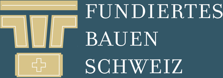 Fundiertes Bauen Schweiz logo
