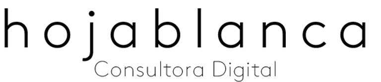 Hoja blanca logo