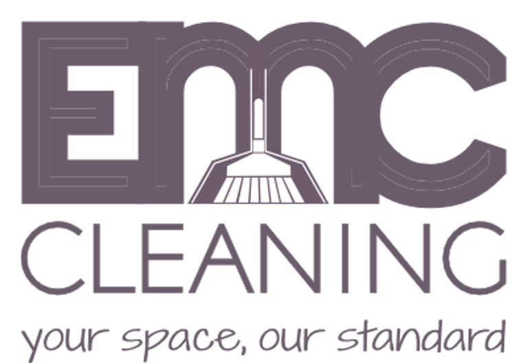 EMC Cleaning company for domestic, office and healthcare logo
