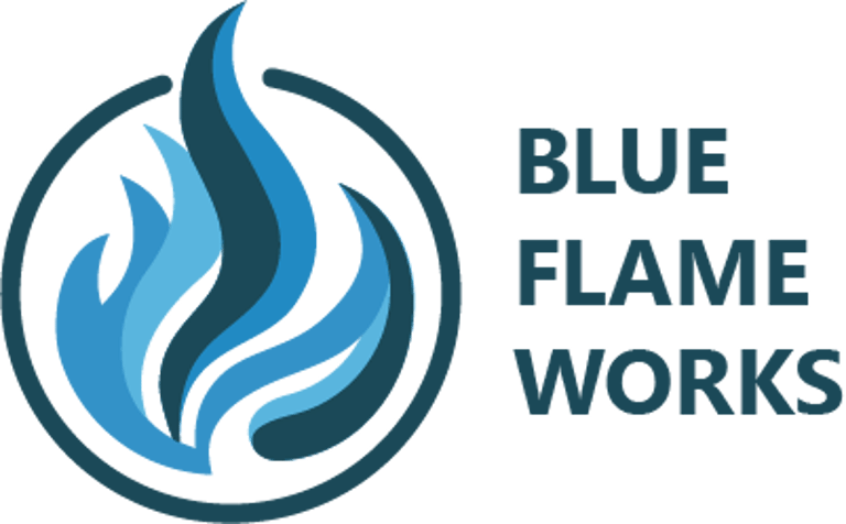 Blue Flame Works logo