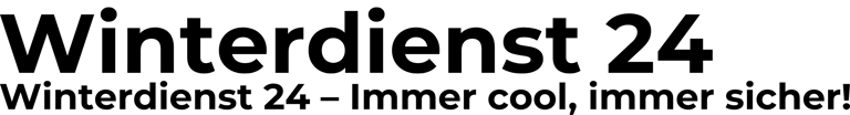 Winterdienst 24 logo