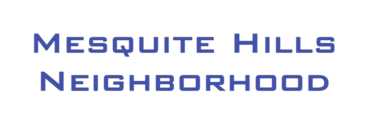 Mesquite Hills Neighborhood logo