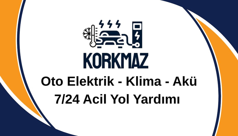 Korkmaz Oto Elektirik - Klima - Akü - 7/24 Acil Yol Yardımı logo