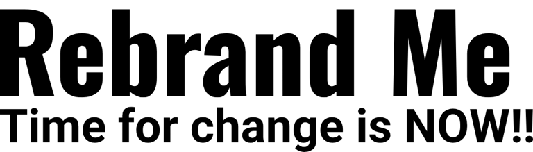 Rebrand Me 2025 logo