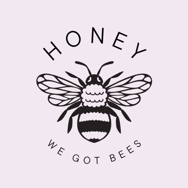 Honey We Got Bees logo