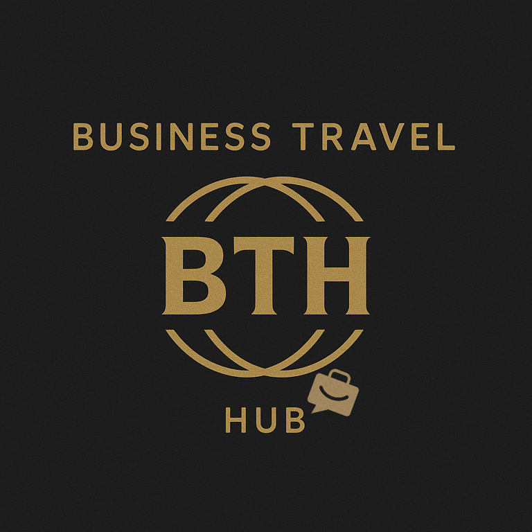 BUSINESS TRAVEL HUB logo