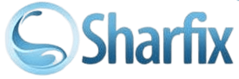 sharfix washing machine repair logo