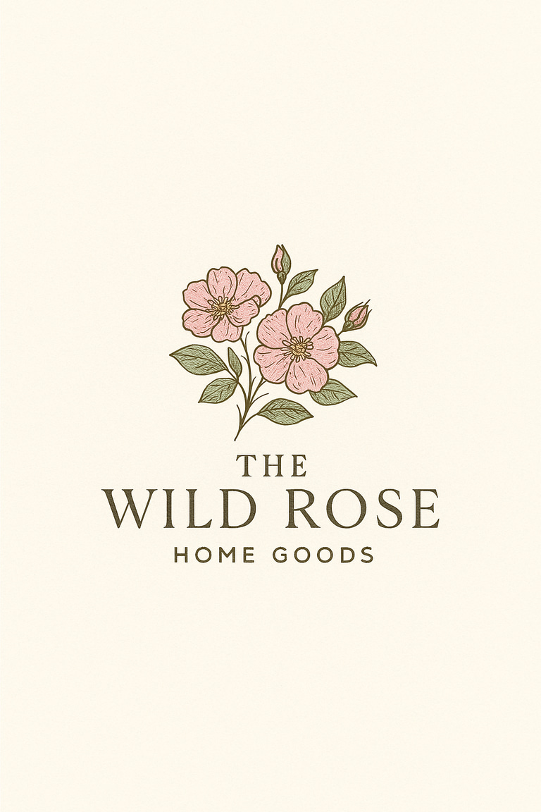 The Wild Rose Home Goods logo