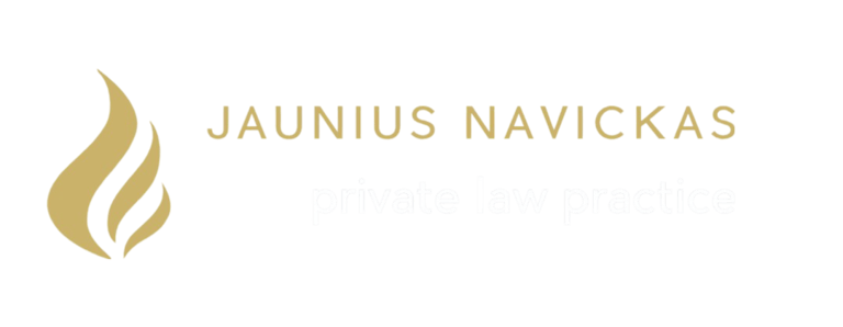 Advokato padėjėjas Jaunius Navickas logo