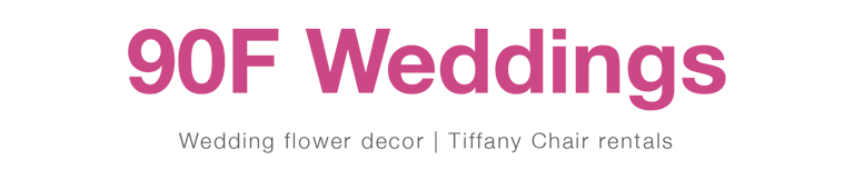 90F Weddings logo