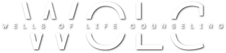 Wells of Life Counseling, Mental health counseling, Substance abuse counseling, Anger management therapy, Depression and, anxiety treatment, LGBTQ+ therapy, Couples counseling, Racial inequality, counseling, Behavior issues, therapy, Safe and judgment-free counseling, Strength-based therapy, Coping strategies development, Personal growth counseling logo