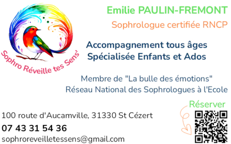 Emilie Sophro Réveille tes Sens logo