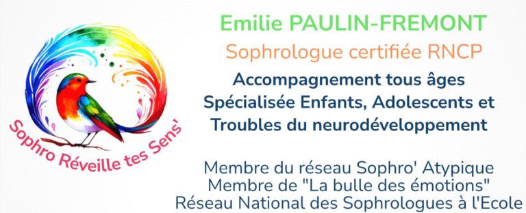 Emilie Sophro Réveille tes Sens logo