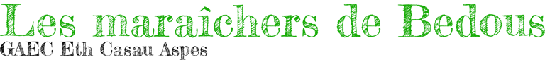 Les maraîchers de Bedous logo