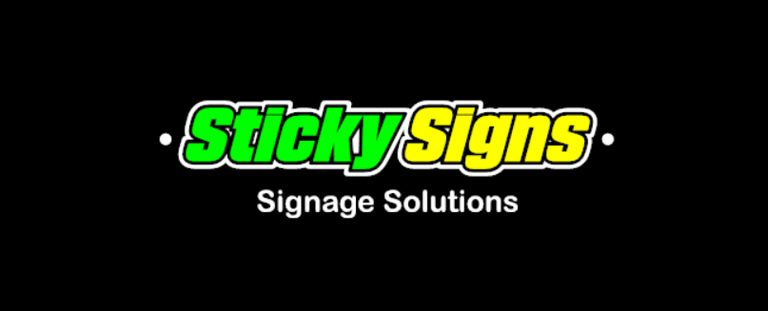 Sticky Signs logo