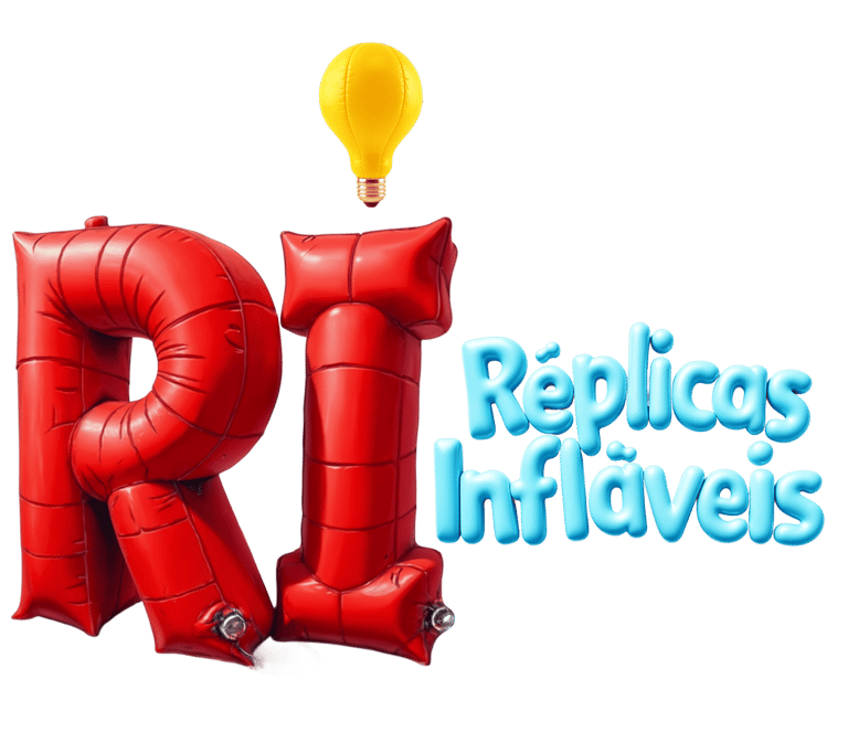 Réplicas infláveis logo