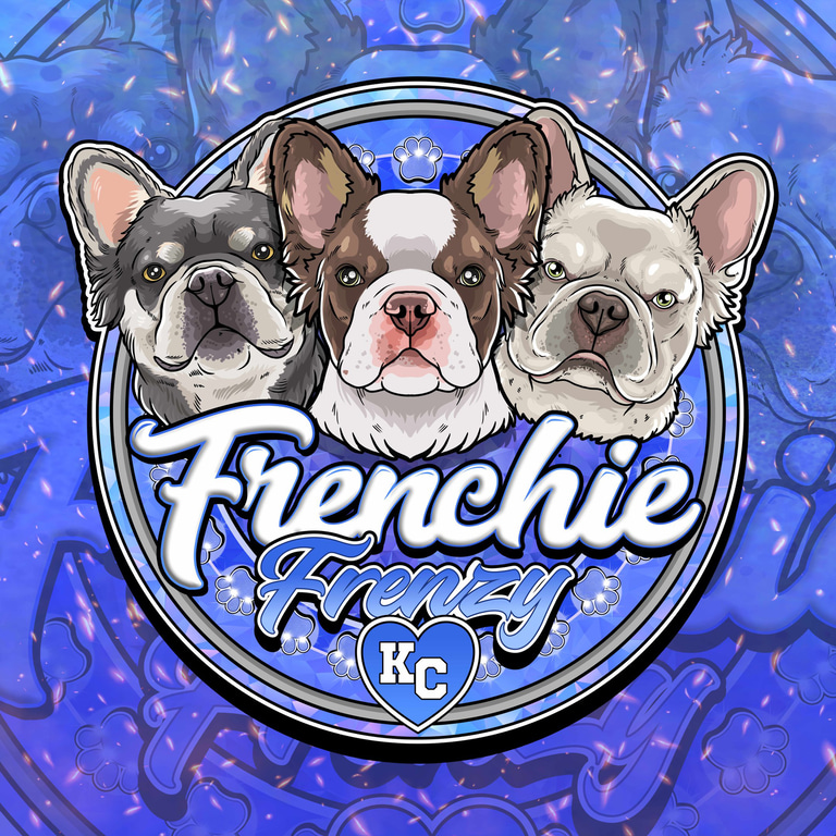 Frenchie Frenzy KC logo