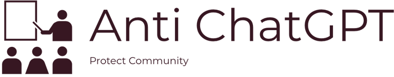 Anti ChatGPT logo