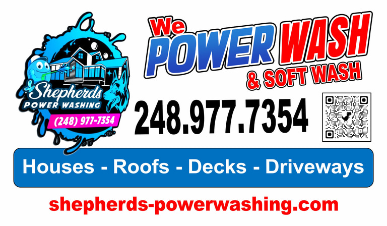 Shepherds Power Washing logo