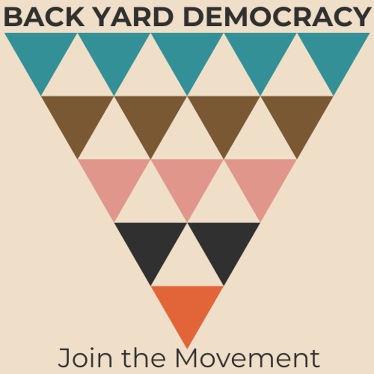 Back Yard Democracy logo