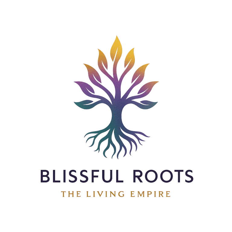 Blissful Roots logo