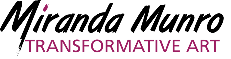 Transformative Art Workshops with Miranda Munro logo