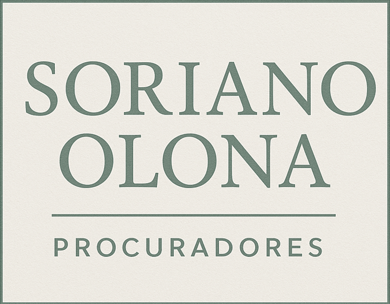 Soriano Olona Procuradores logo