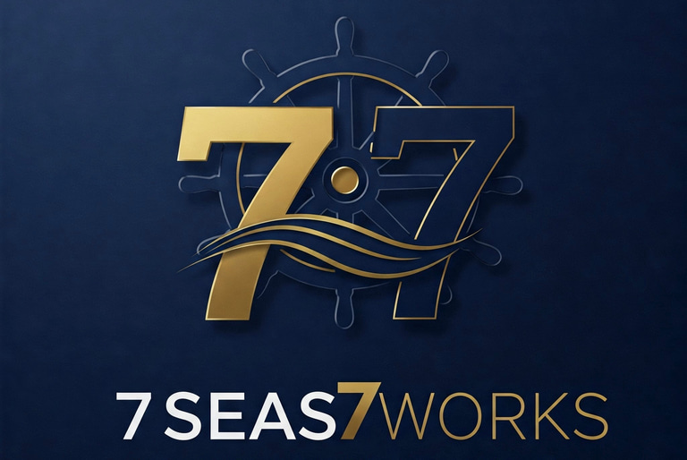 7seas7works logo