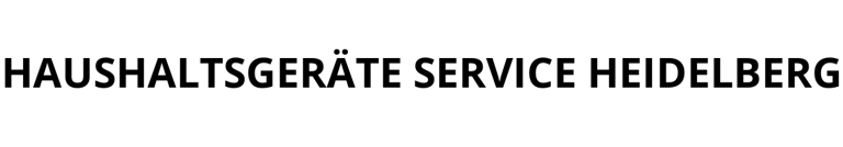 Haushaltsgeräte Service Heidelberg logo