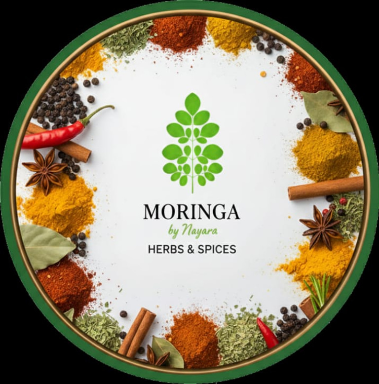 Moringa and Spices logo