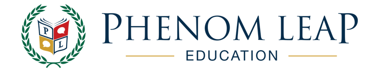 Phenom Leap Education logo