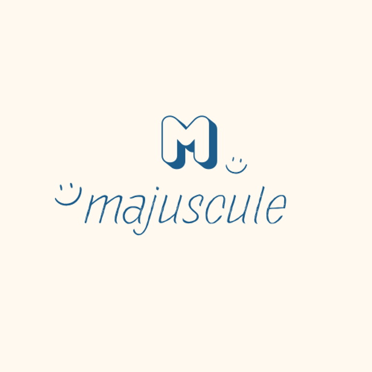 Maxime Barillot, majuscule, street photo logo