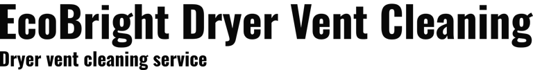 EcoBright Dryer Vent Cleaning logo