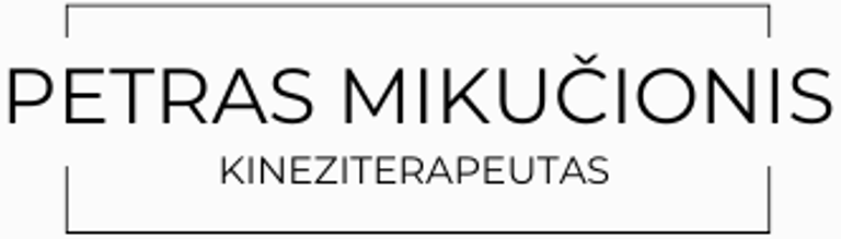Kineziterapeutas Petras Mikučionis logo