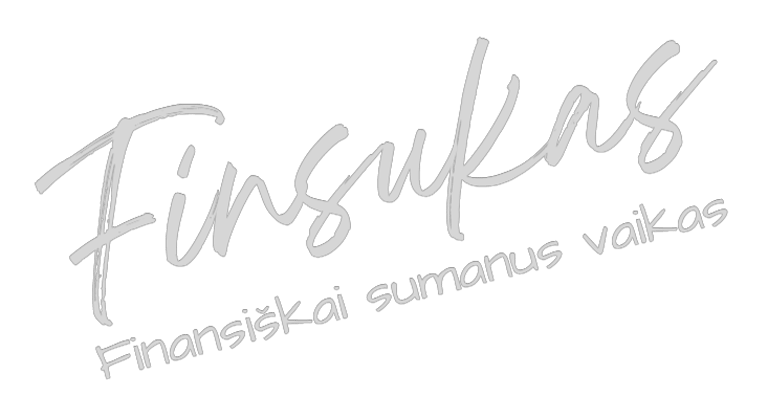 Finansinis raštingumas vaikams Finsukas logo