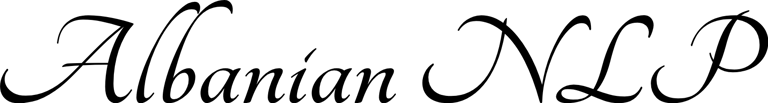Albanian Natural Language Processing Brikena Liko logo