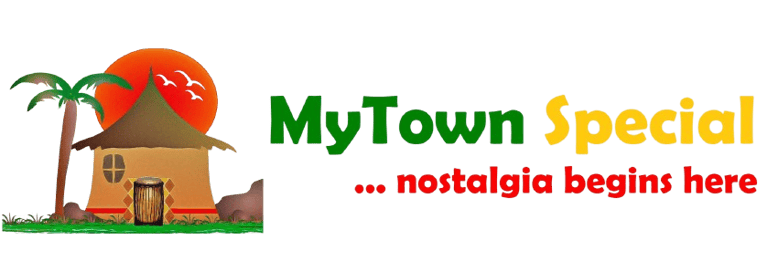 My Town Special famous products from home town logo