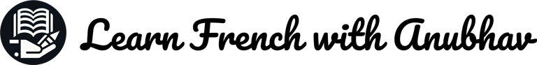 Learn French with Anubhav logo