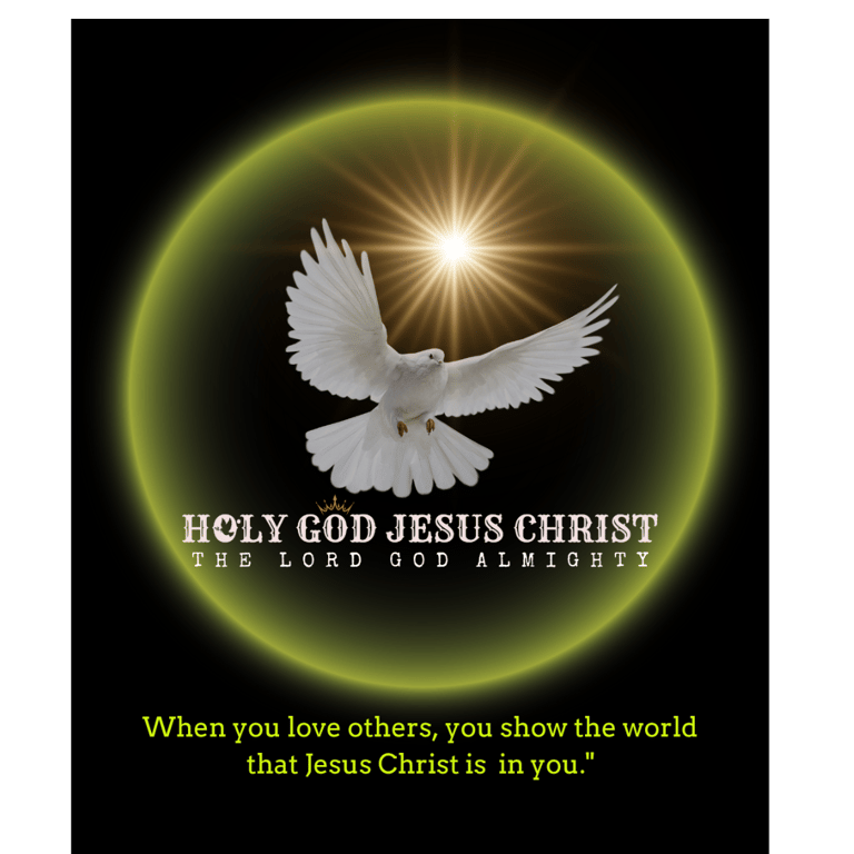 HOLY GOD JESUS CHRIST logo