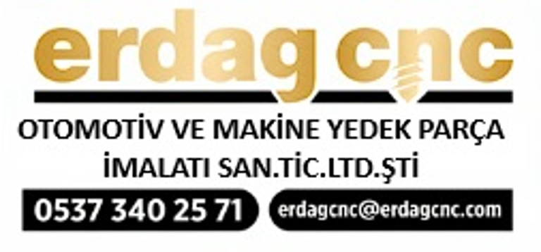 Erdağ cnc makine ve yedek parça imalatı logo