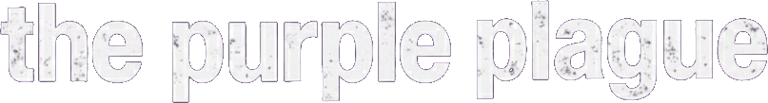 The Purple Plague logo