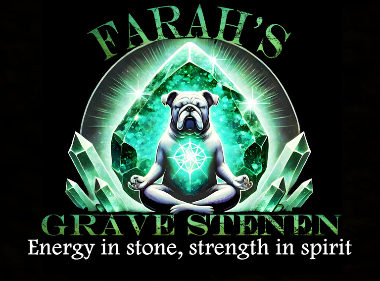 Farah's grave stenen logo